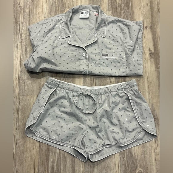 Figs pajama set- size L - Picture 4 of 6